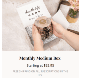 Monthly Medium Box WickBox