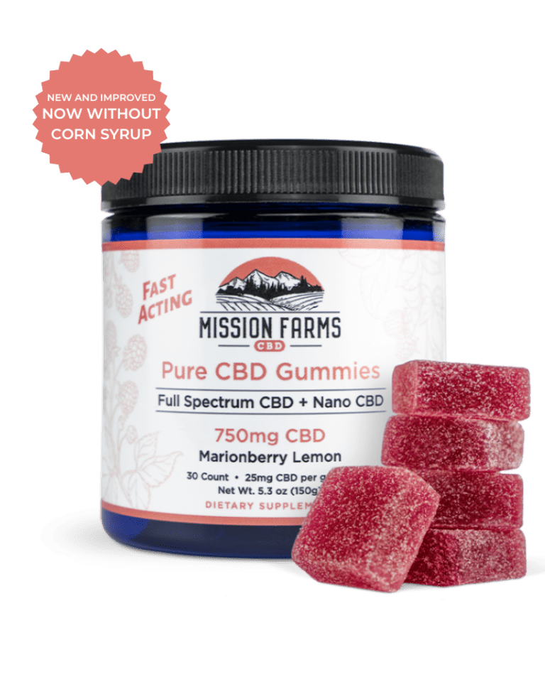 Mission Farms Pure Gummies with Nano CBD