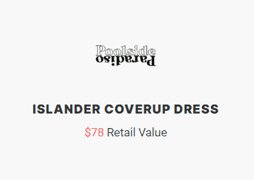 Islander Cover up Dress Value 79
