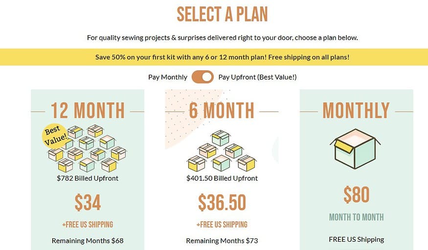 Monthly Plan IndieStitch