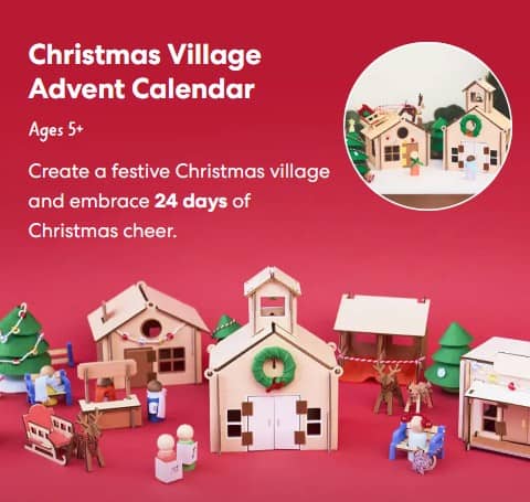 Christman Village Advent Calendar