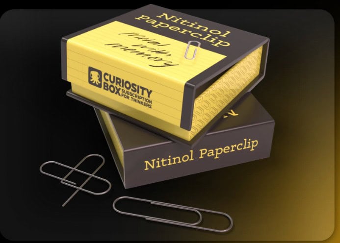 Nitinol Paperclip