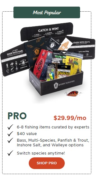 Mystery tackle box Pro 