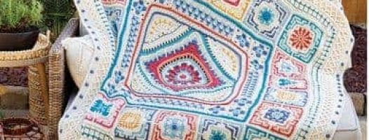 Annies Moroccan Tile Afghan